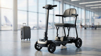 37.5Lb Lightweight Mobility Scooter for Seniors & Adults - Cruise & Airline Approved, Removable Lithium Battery, Foldable Portable Travel Motorized Scooter, No Assembly Needed, 12.4Miles Range, Black — Lifestyle