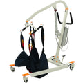 Collapsible Electric Patient Lift, Floor Lift Assist for Elderly, Medical Transfer Device with 440LBS Capacity,Portable & Easy Assembly