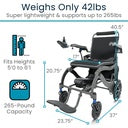 Vive Air Frame Power Wheelchair – Magnesium Collection
