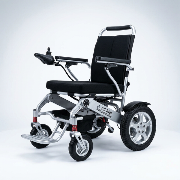 Electric Wheelchair — Studio Shot
