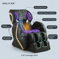 Massage Chair Built for Complete Relaxation, Zero Gravity, Heating, 5 Automatic Programs — How It Works